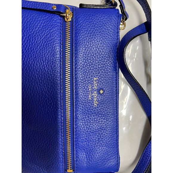 Kate Spade New York Jackson Crossbody Purse in Blue New Without Tag - Picture 3 of 8